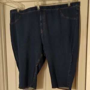 Catherines Dark Blue Denim Shorts